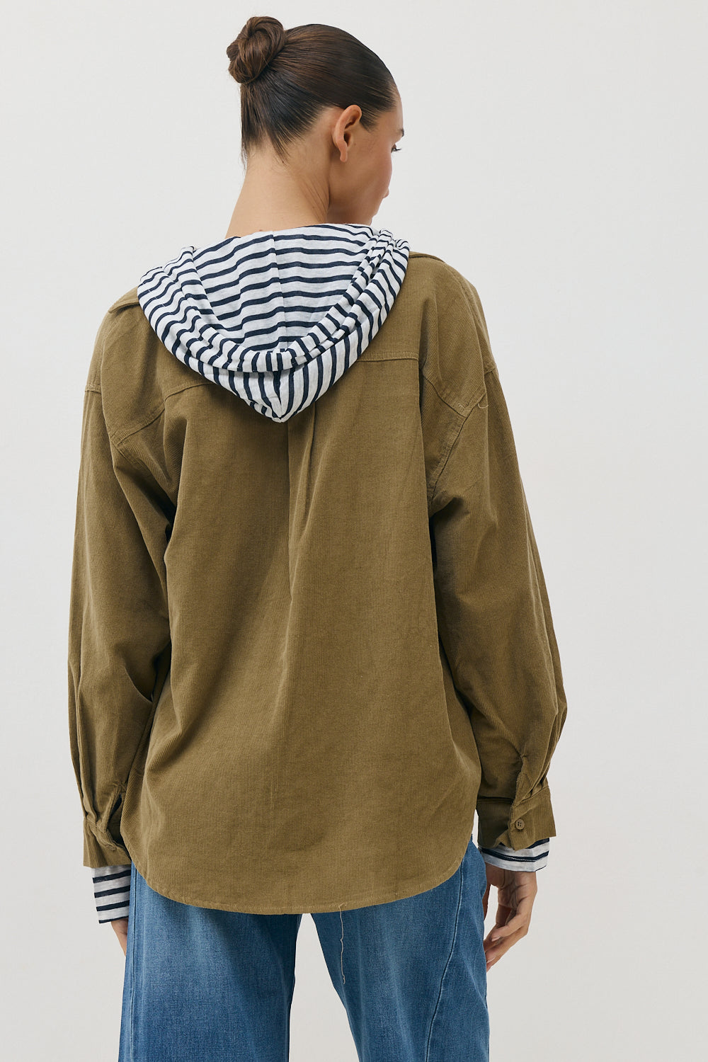 חולצת קורדרוי וינה