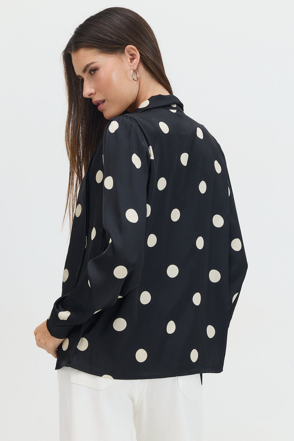 חולצה מוניק נקודות